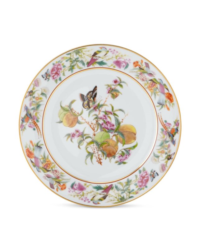 Paco Real Orange Dessert Plate